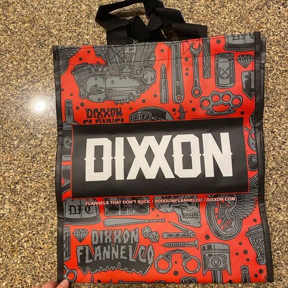 Dixxon Flannel Co Shopping Bag Reusable Tote Gift Bag - Picture 2 of 2